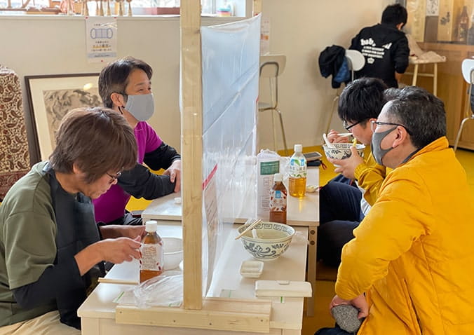 コミュニティスペースエントランスの様子