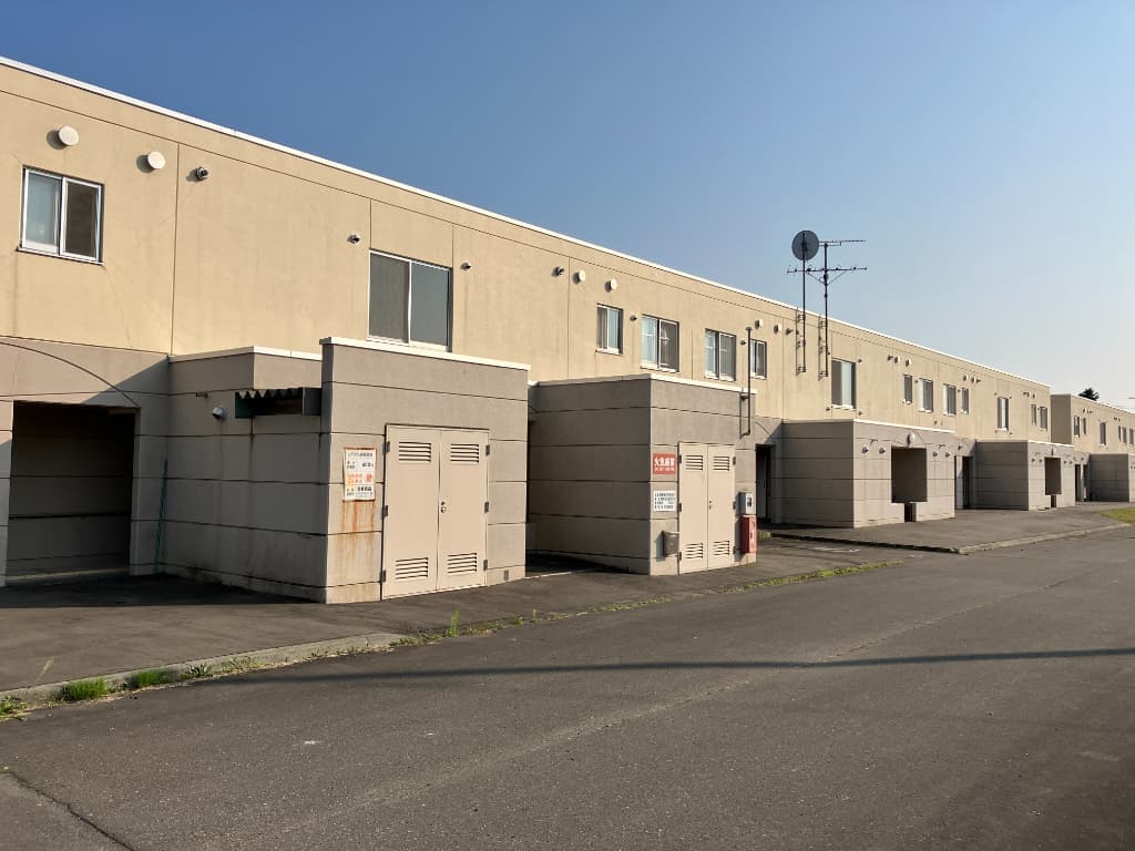 早来大町東公営住宅外観