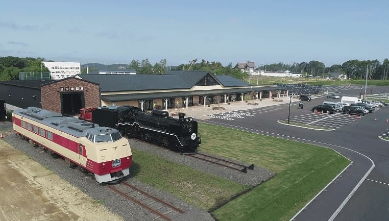 道の駅あびら　D51ステーション